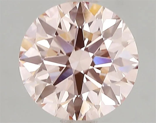 2.10ct Round Lab Grown Diamond (Colour Fancy Pink, Clarity VS1, Cut ID, IGI Certified)