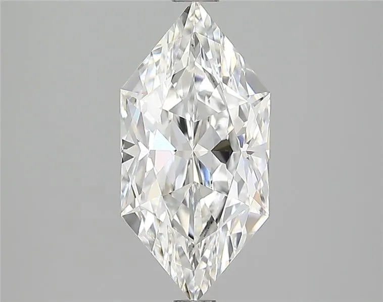 2.11ct Hexagonal Lab Grown Diamond (Colour E, Clarity VS1, IGI Certified)