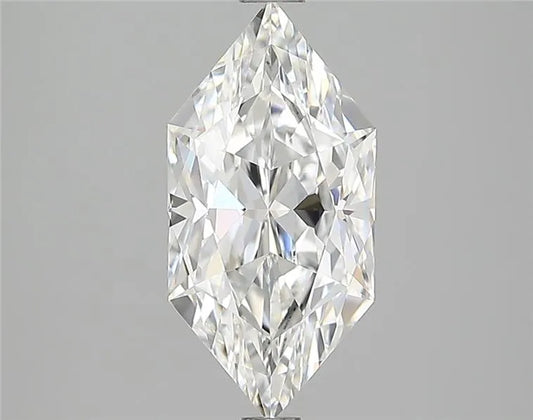 2.11ct Hexagonal Lab Grown Diamond (Colour E, Clarity VS1, IGI Certified)