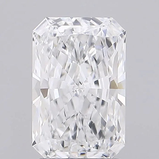 2.12ct Radiant Lab Grown Diamond (Colour E, Clarity IF, IGI Certified)