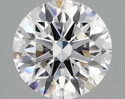 2.14ct Round Lab Grown Diamond (Colour D, Clarity VVS2, Cut ID, IGI Certified)