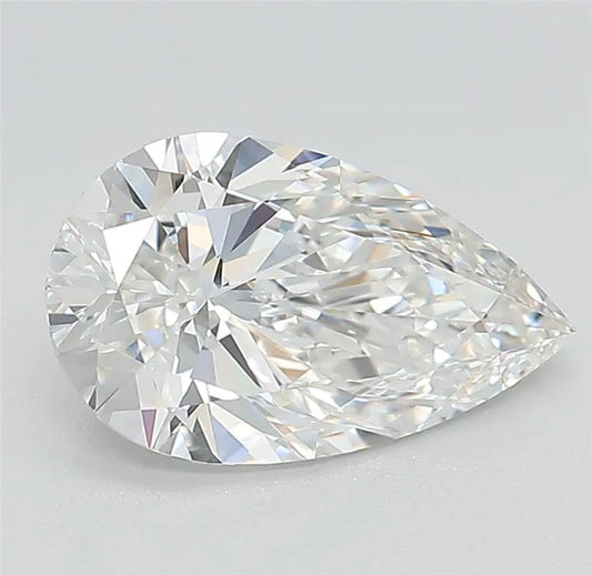2.15ct Pear Lab Grown Diamond (Colour E, Clarity IF, Cut EX, IGI Certified)
