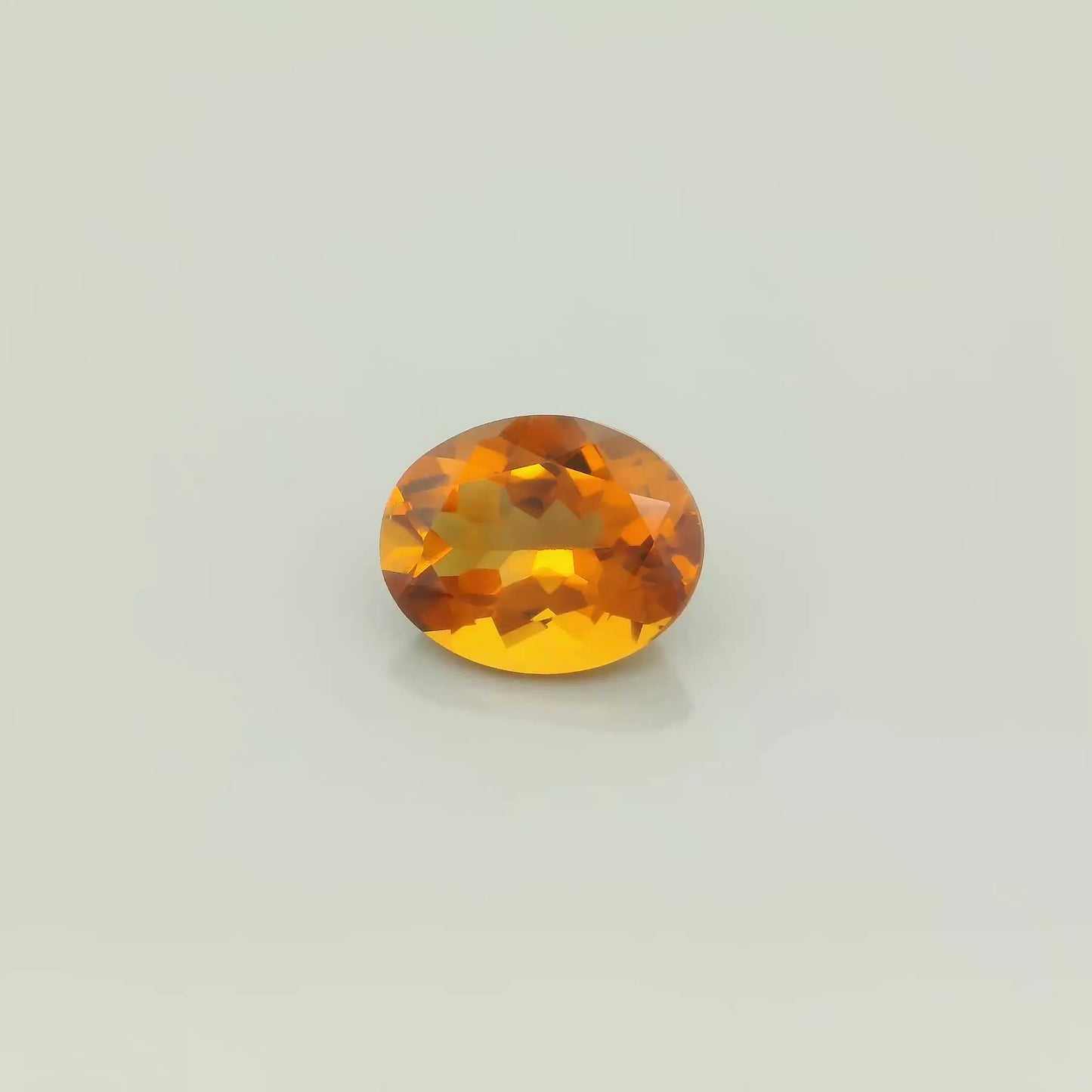 2.17ct Oval Natural Citrine (Colour Yellow, Clarity Eye Clean, Cut Faceted)