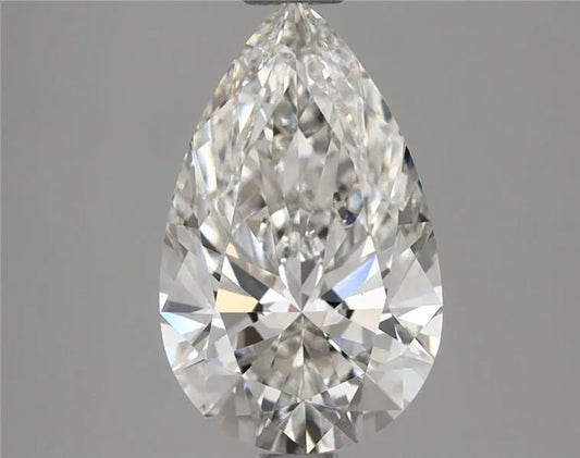 2.17ct Pear Lab Grown Diamond (Colour F, Clarity VVS2, IGI Certified)