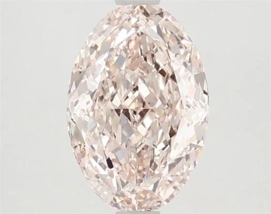 2.19ct Oval Lab Grown Diamond (Colour Fancy Pink, Clarity VVS2, IGI Certified)