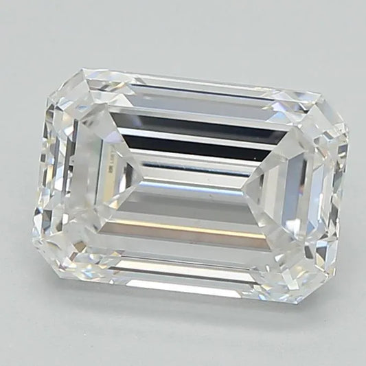 2.20ct Emerald Lab Grown Diamond (Colour E, Clarity VS1, IGI Certified)