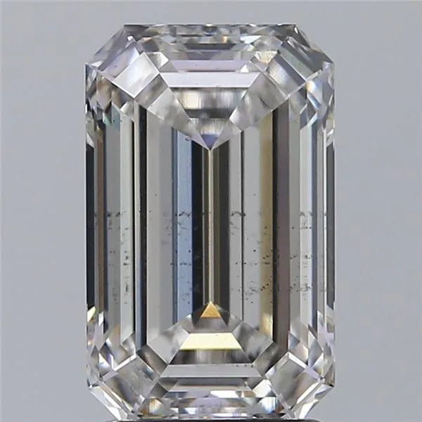 2.20ct Emerald Lab Grown Diamond (Colour G, Clarity SI1, IGI Certified)