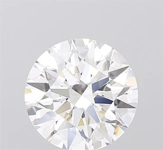 2.20ct Round Lab Grown Diamond (Colour D, Clarity VVS2, Cut ID, IGI Certified)