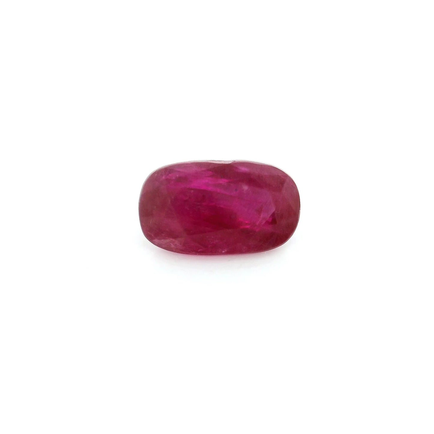 2.22ct Cushion Natural Ruby (Colour Red, Clarity Moderately Included, Cut Faceted)