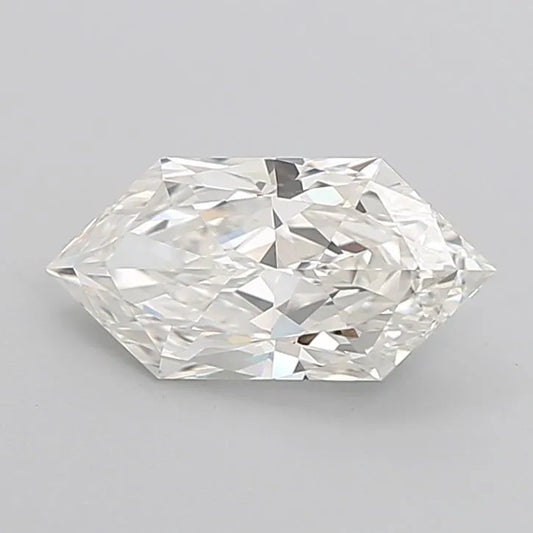 2.22ct Hexagonal Lab Grown Diamond (Colour H, Clarity VVS2, IGI Certified)