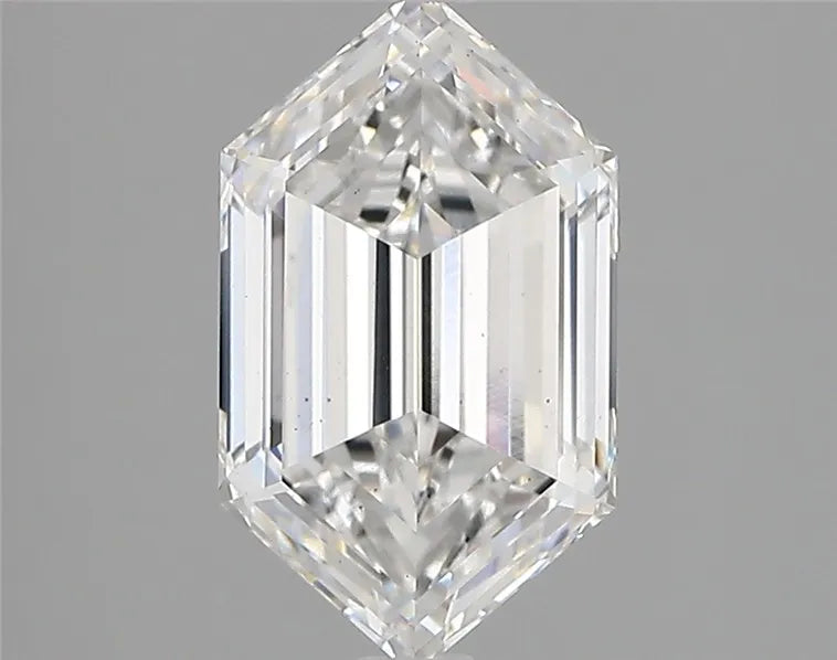 2.23ct Hexagonal Lab Grown Diamond (Colour E, Clarity VS1, IGI Certified)