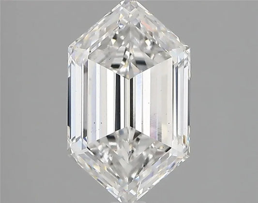 2.23ct Hexagonal Lab Grown Diamond (Colour E, Clarity VS1, IGI Certified)
