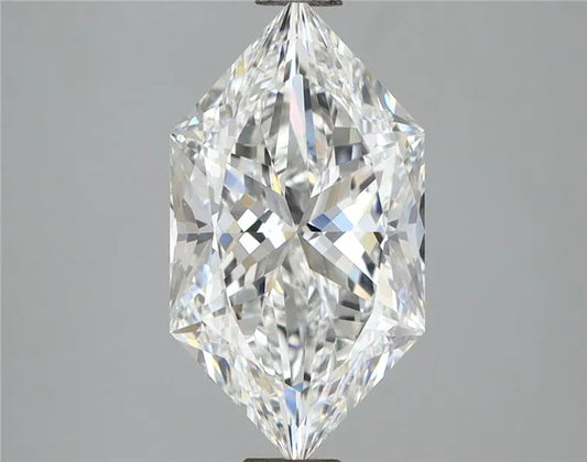 2.23ct Hexagonal Lab Grown Diamond (Colour G, Clarity VVS2, IGI Certified)