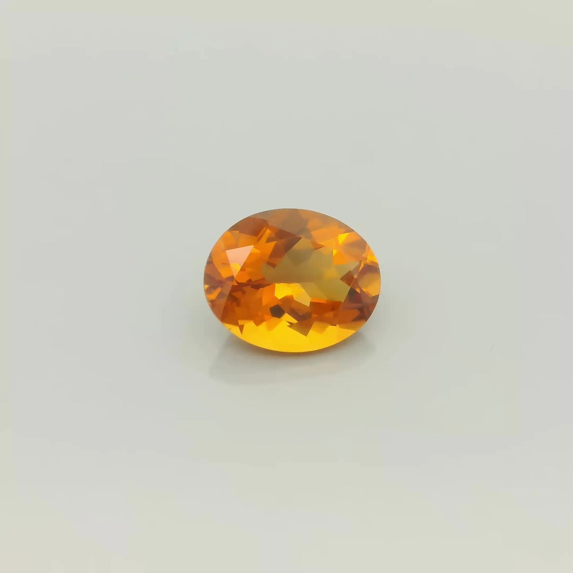 2.24ct Oval Natural Citrine (Colour Yellow, Clarity Eye Clean, Cut Faceted)