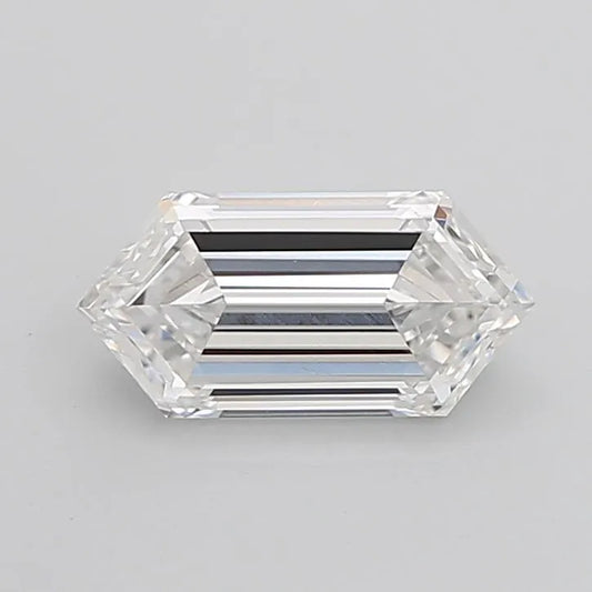 2.25ct Hexagonal Lab Grown Diamond (Colour E, Clarity VVS2, IGI Certified)