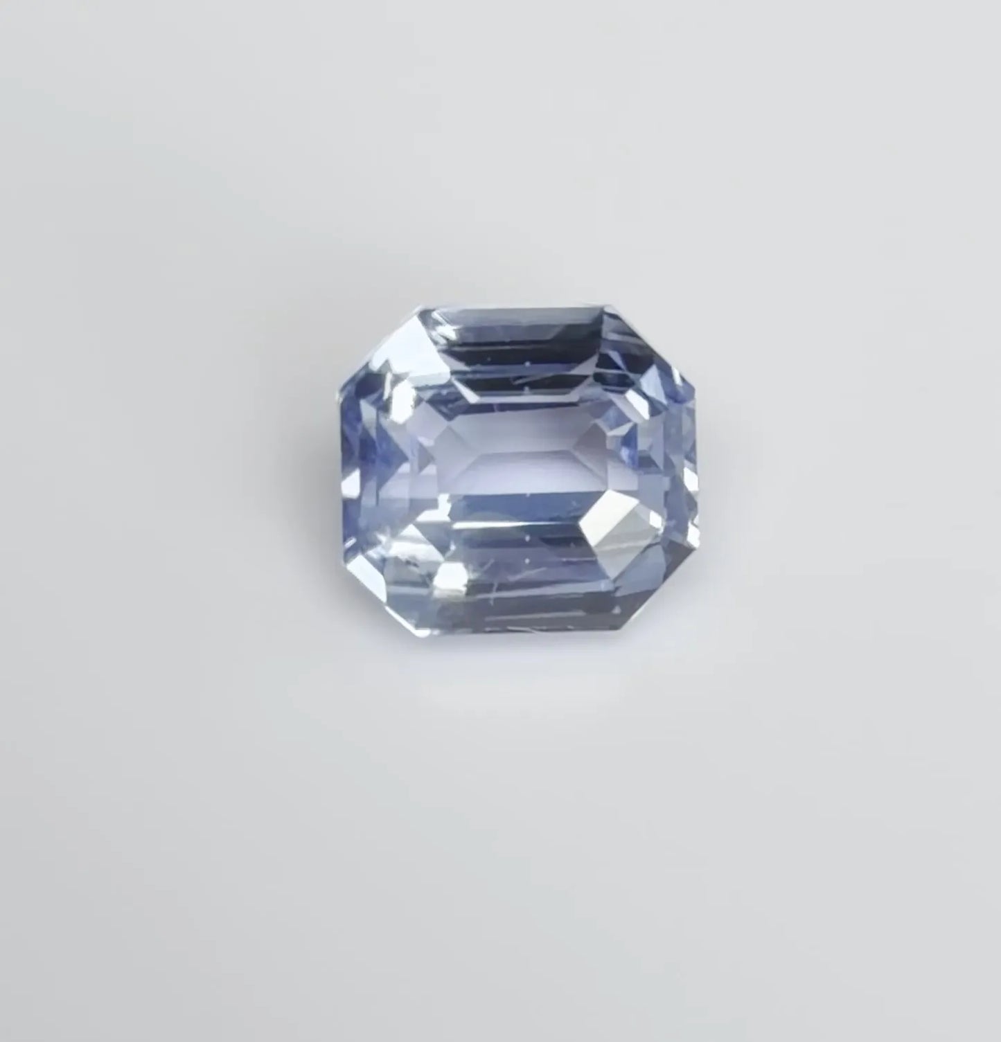 2.26ct Octagonal Natural Sapphire (Colour Blue, Clarity Eye Clean, Cut Faceted)
