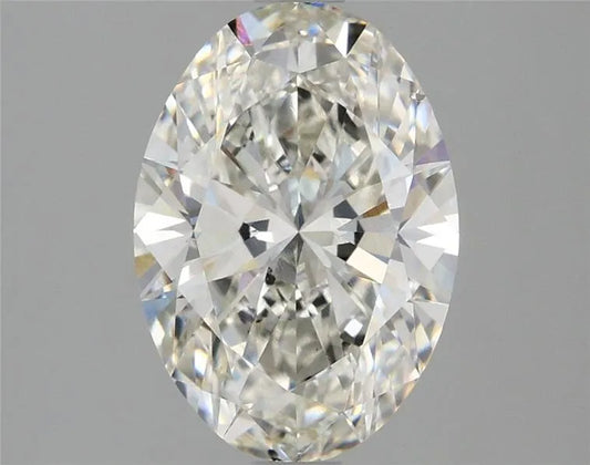 2.26ct Oval Lab Grown Diamond (Colour H, Clarity VS2, IGI Certified)
