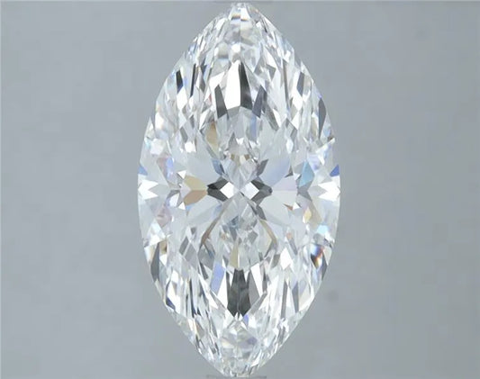 2.27ct Marquise Lab Grown Diamond (Colour E, Clarity VVS2, IGI Certified)