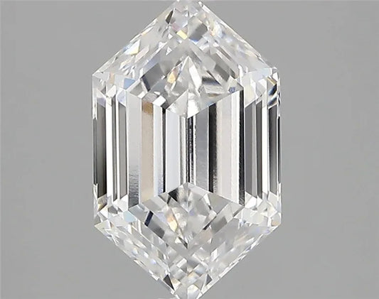 2.28ct Hexagonal Lab Grown Diamond (Colour E, Clarity VVS2, IGI Certified)