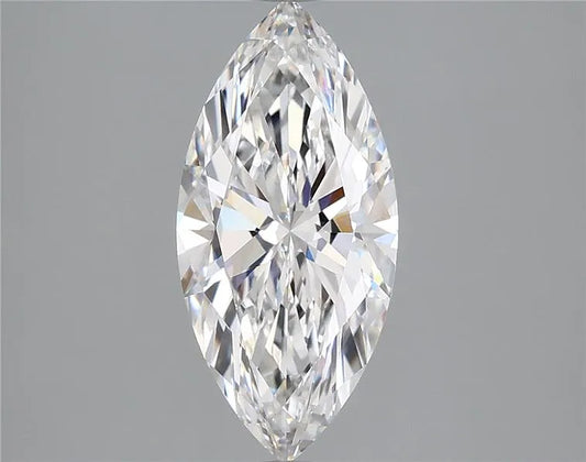 2.28ct Marquise Lab Grown Diamond (Colour D, Clarity VVS2, IGI Certified)