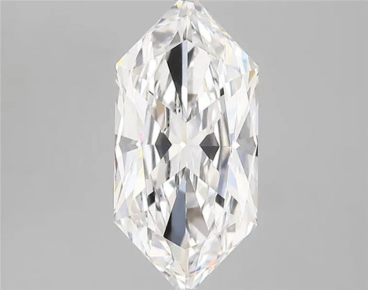 2.29ct Hexagonal Lab Grown Diamond (Colour D, Clarity VVS2, IGI Certified)