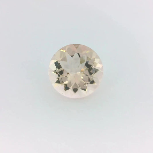2.29ct Round Natural Morganite (Colour Pink, Clarity Eye Clean, Cut Faceted)