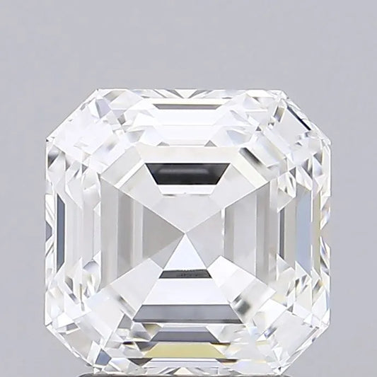 2.29ct Square emerald Lab Grown Diamond (Colour E, Clarity VVS2, IGI Certified)