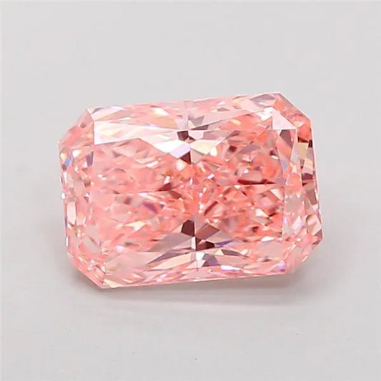 2.30ct Radiant Lab Grown Diamond (Colour Fancy Vivid Pink, Clarity VVS2, IGI Certified)