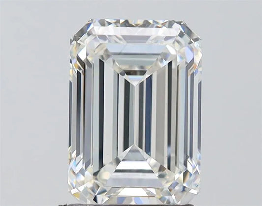 2.32ct Emerald Lab Grown Diamond (Colour F, Clarity VS1, IGI Certified)