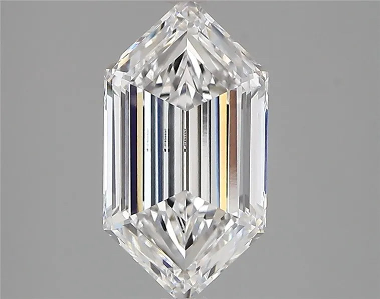 2.32ct Hexagonal Lab Grown Diamond (Colour D, Clarity VVS2, IGI Certified)