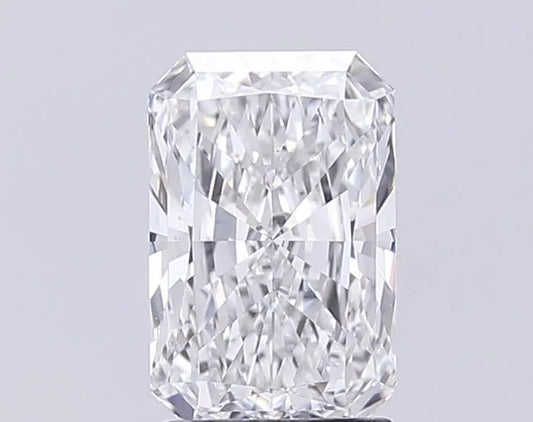2.32ct Radiant Lab Grown Diamond (Colour E, Clarity VS1, IGI Certified)