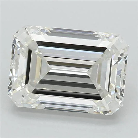 2.33ct Emerald Lab Grown Diamond (Colour H, Clarity VVS2, GIA Certified)