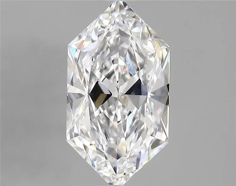 2.35ct Hexagonal Lab Grown Diamond (Colour D, Clarity VS1, IGI Certified)