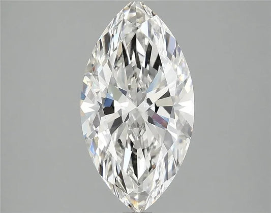 2.36ct Marquise Lab Grown Diamond (Colour F, Clarity VVS2, IGI Certified)