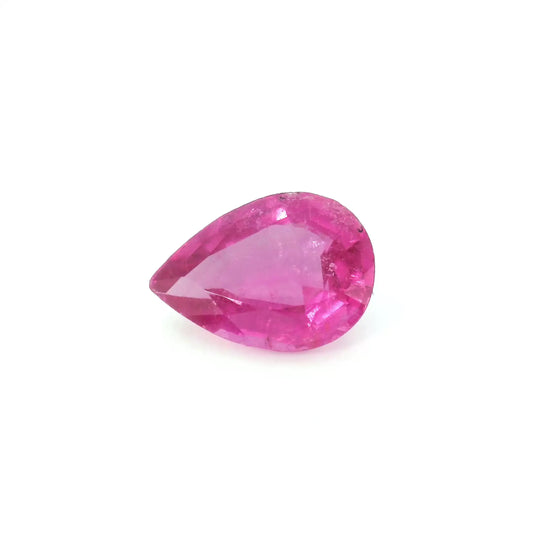 2.36ct Pear Natural Tourmaline (Colour Pink, Clarity Slightly Included, Cut Faceted)