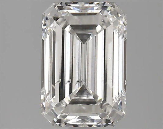 2.37ct Emerald Lab Grown Diamond (Colour E, Clarity SI1, IGI Certified)