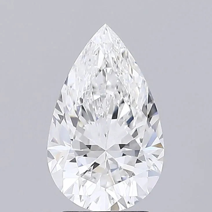 2.37ct Pear Lab Grown Diamond (Colour E, Clarity VS1, IGI Certified)