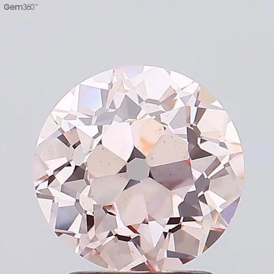 2.38ct European cut Lab Grown Diamond (Colour Fancy Pink, Clarity VS2, IGI Certified)