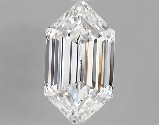 2.40ct Hexagonal Lab Grown Diamond (Colour E, Clarity VS1, IGI Certified)