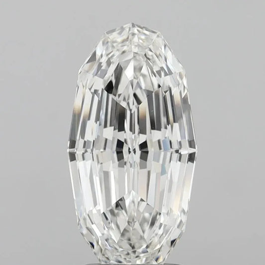 2.40ct Octagonal Lab Grown Diamond (Colour F, Clarity VVS2, IGI Certified)