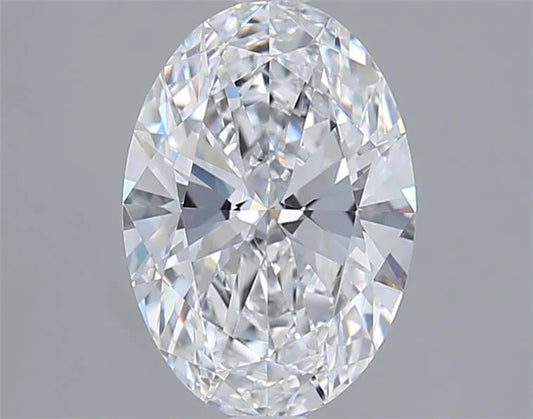2.40ct Oval Lab Grown Diamond (Colour D, Clarity VVS1, IGI Certified)