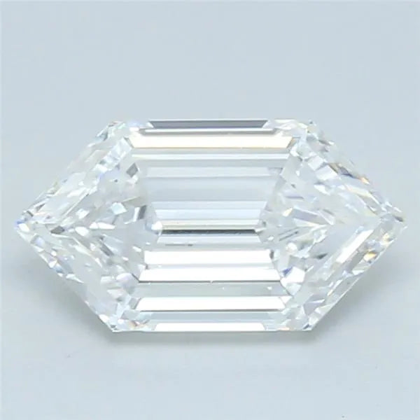 2.42ct Hexagonal Lab Grown Diamond (Colour D, Clarity VS1, IGI Certified)