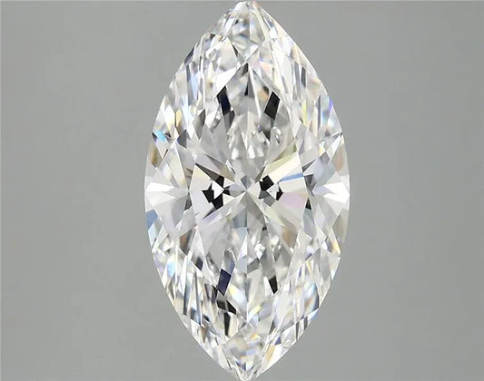 2.42ct Marquise Lab Grown Diamond (Colour E, Clarity VVS2, IGI Certified)