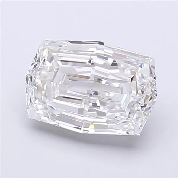 2.46ct Octagonal Lab Grown Diamond (Colour D, Clarity VVS1, IGI Certified)
