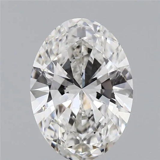 2.46ct Oval Lab Grown Diamond (Colour G, Clarity VS1, IGI Certified)