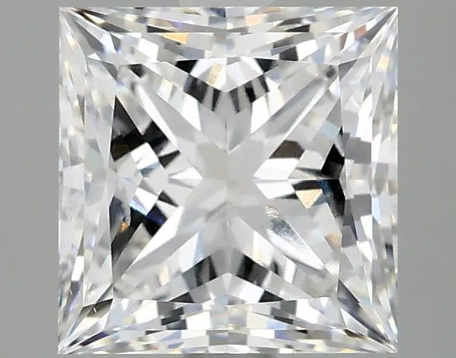 2.47ct Princess Lab Grown Diamond (Colour E, Clarity SI1, IGI Certified)