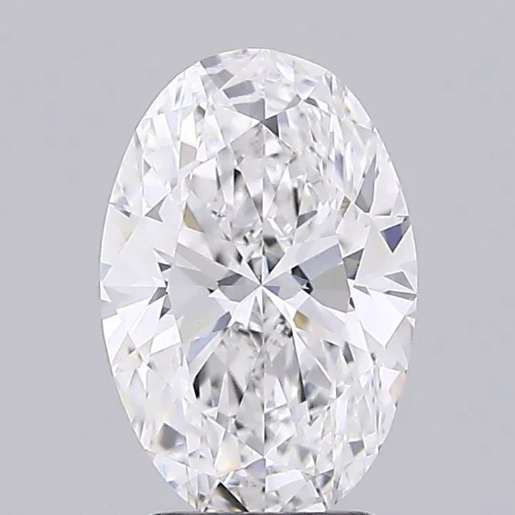 2.49ct Oval Lab Grown Diamond (Colour E, Clarity VVS2, IGI Certified)