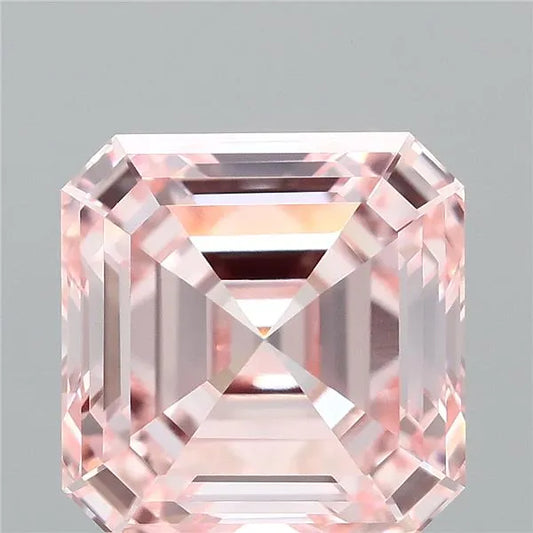 2.50ct Asscher Lab Grown Diamond (Colour Fancy Intense Pink, Clarity VVS2, IGI Certified)