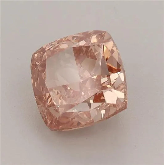 2.50ct Cushion modified Lab Grown Diamond (Colour Fancy Brown, Clarity VS1, IGI Certified)