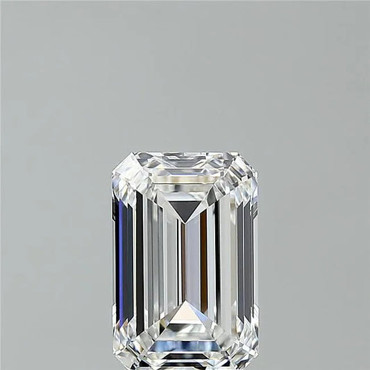 2.50ct Emerald Lab Grown Diamond (Colour E, Clarity VVS2, IGI Certified)